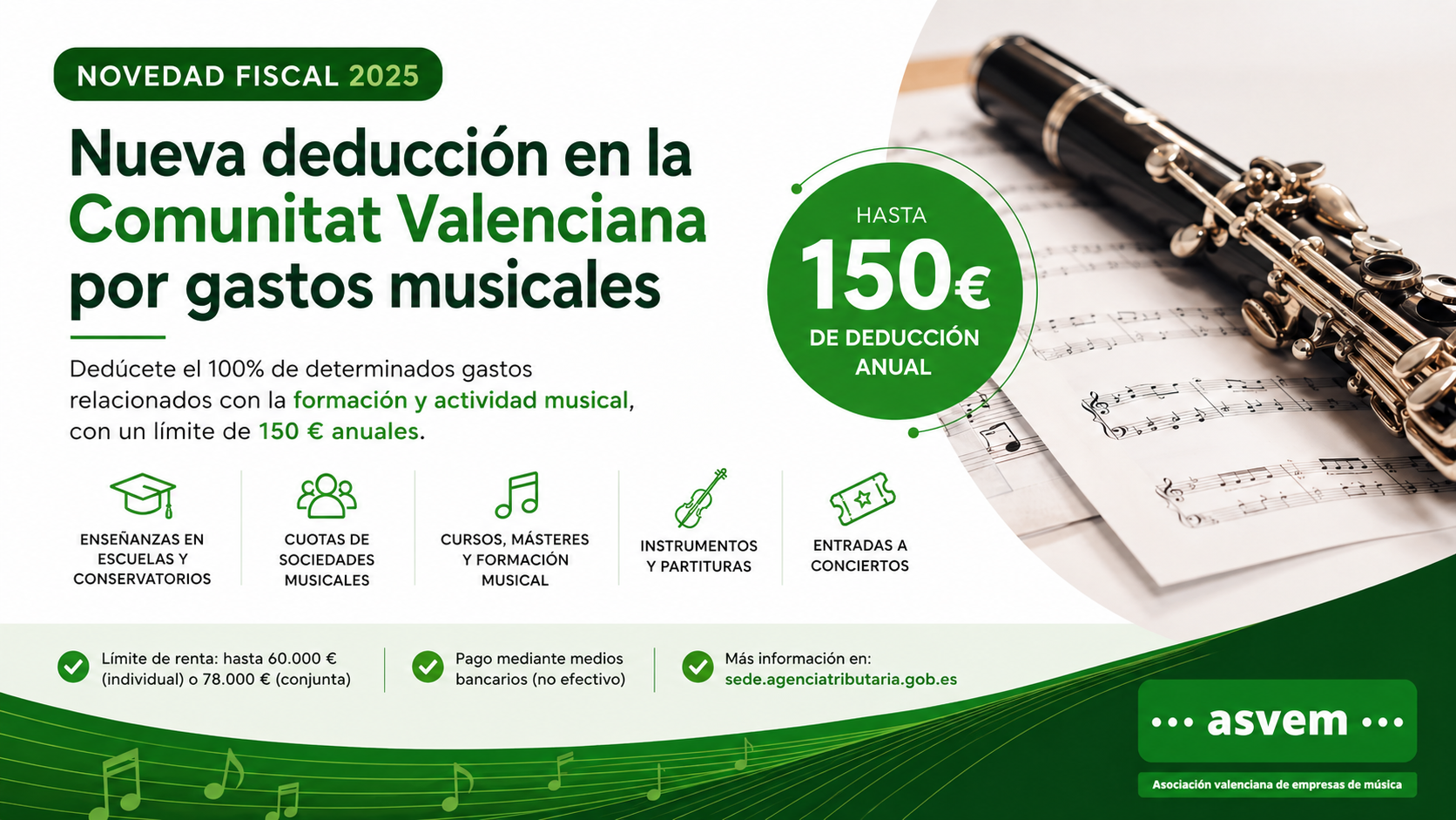 26.04 DEDUCCIÓN FISCAL EN MUSICA CV